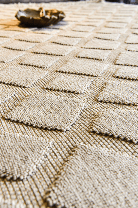 Seka Halı Tina 7506 Bej Yumuşak Tuşeli Kesme Halı