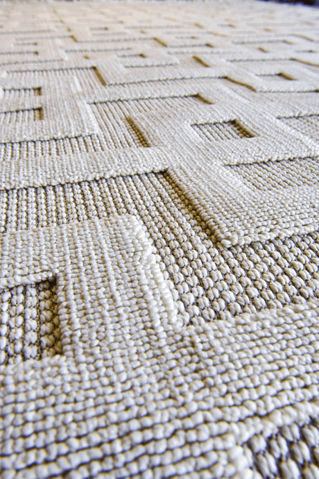 Seka Halı Tina 7511 Beyaz Yumuşak Tuşeli Kesme Halı