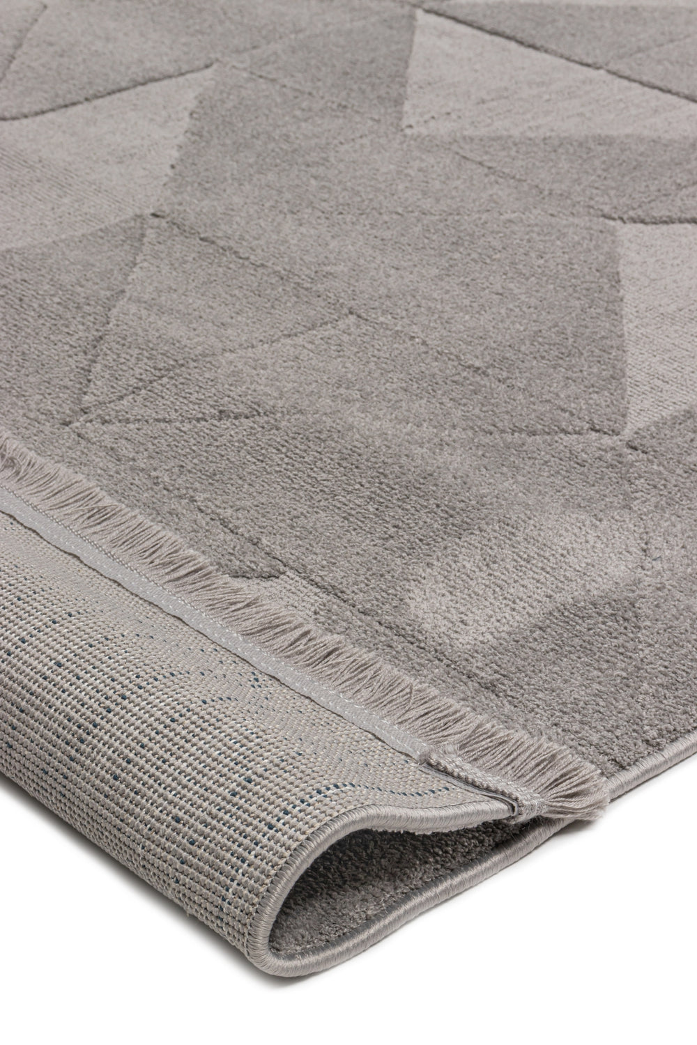 Seka Halı Sidney SD04 Gri Modern İskandinav Peluş Dokulu Halı