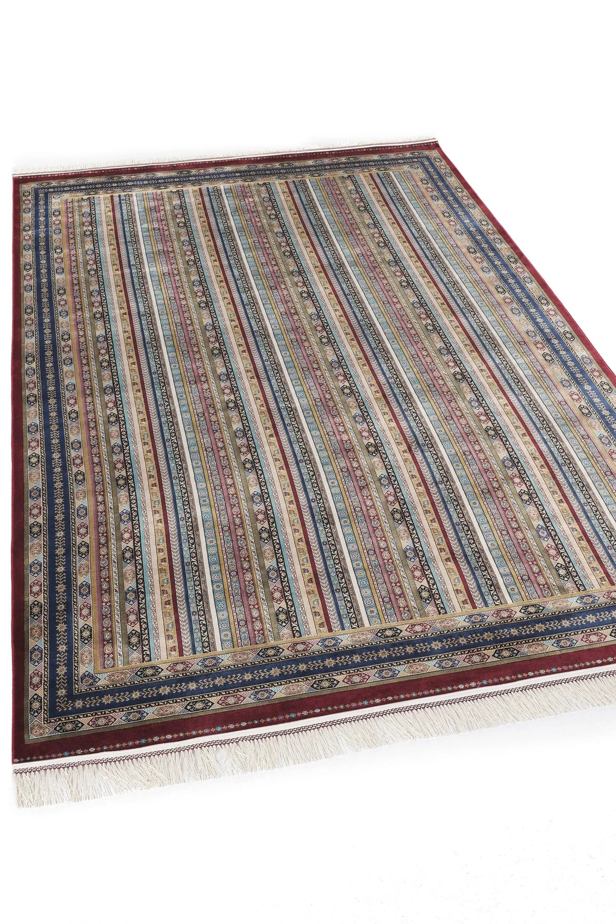 Seka Halı İsfahan 8741BU Bordo - Makine Halısı