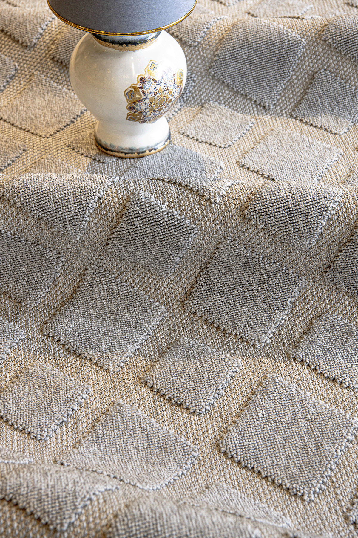 Seka Halı Tina 7508 Antrasit Yumuşak Tuşeli Kesme Halı