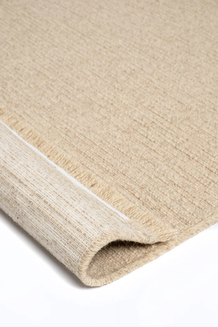 Nature Bej Doğal Yeni Zelanda Yünü Halı