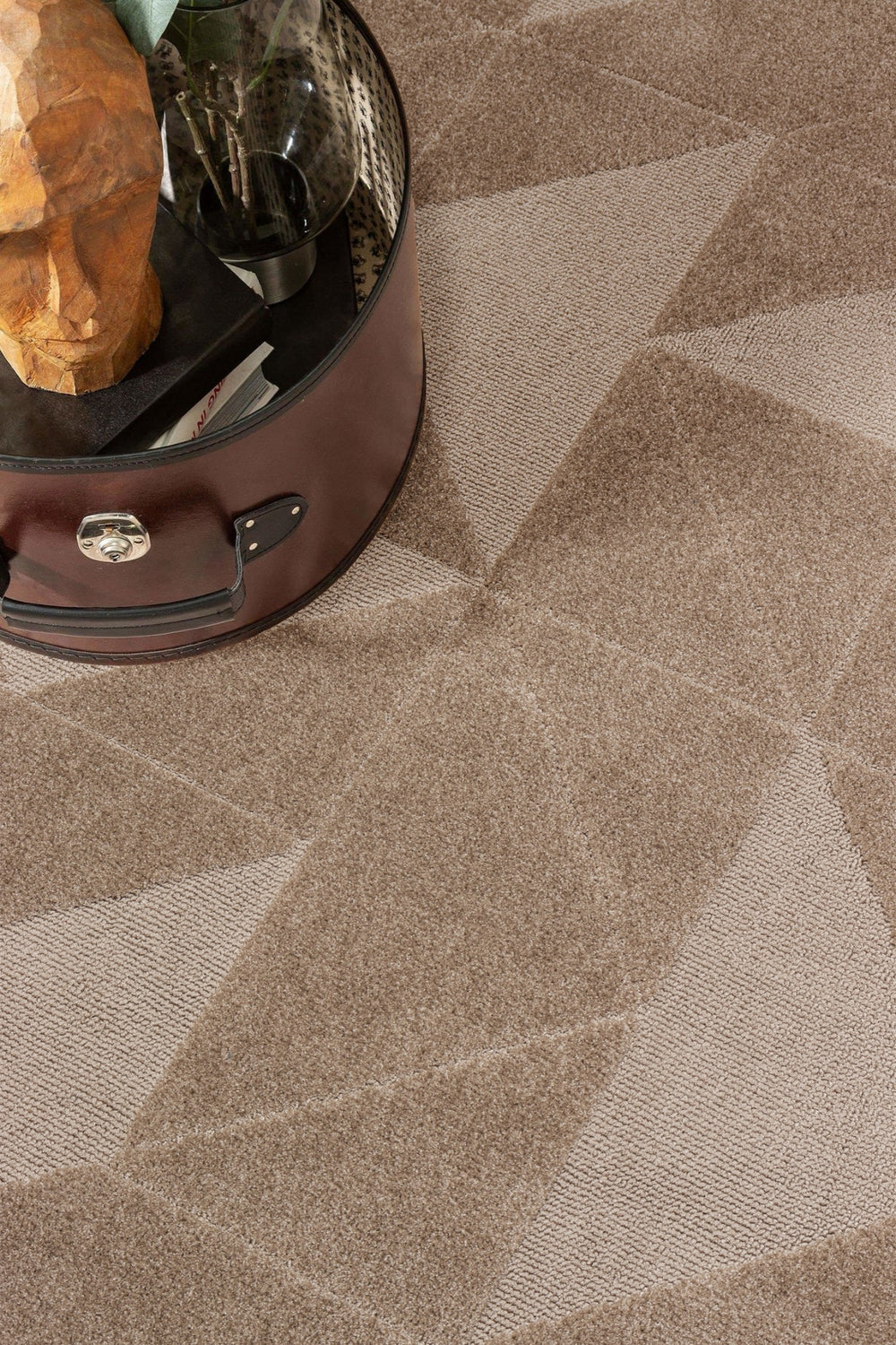 Seka Halı Sidney SD05 Bej Modern İskandinav Peluş Dokulu Halı