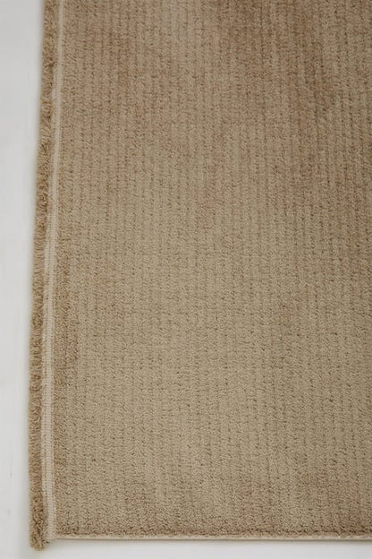 Evdeco Violet 3602 Vizon Yumuşak Dokulu Modern Salon Halısı