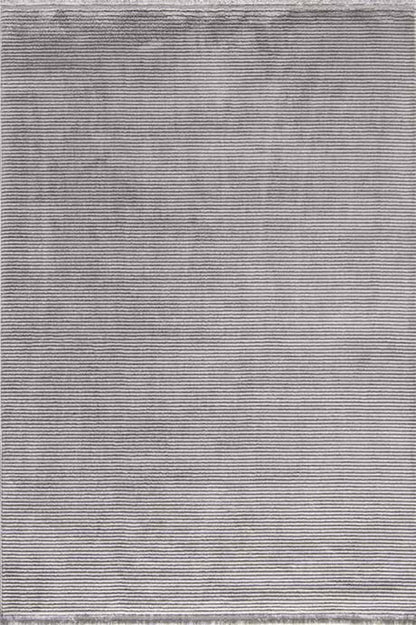 Evdeco Violet 3603 Gri Yumuşak Dokulu Modern Salon Halısı