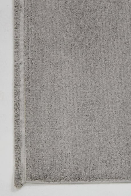 Evdeco Violet 3603 Gri Yumuşak Dokulu Modern Salon Halısı