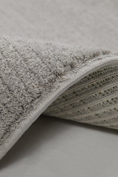 Evdeco Violet 3603 Gri Yumuşak Dokulu Modern Salon Halısı