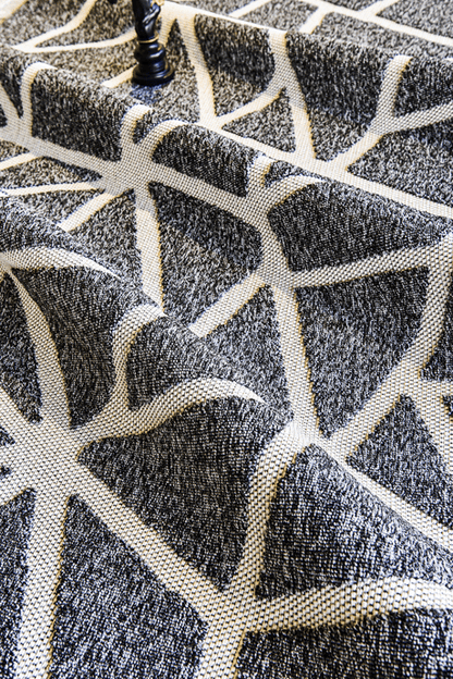 Seka Halı Tina 7504 Antrasit Yumuşak Tuşeli Kesme Halı