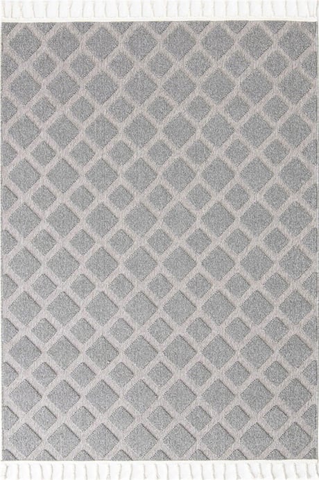 Seka Halı Tina 7505 Gri Yumuşak Tuşeli Kesme Halı