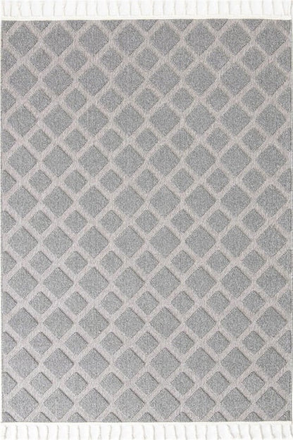 Seka Halı Tina 7505 Gri Yumuşak Tuşeli Kesme Halı