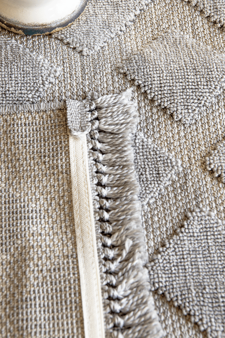 Seka Halı Tina 7505 Gri Yumuşak Tuşeli Kesme Halı