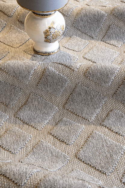 Seka Halı Tina 7505 Gri Yumuşak Tuşeli Kesme Halı