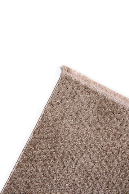 Seka Halı Pita PT03 Bej Modern İskandinav Peluş Dokulu Halı