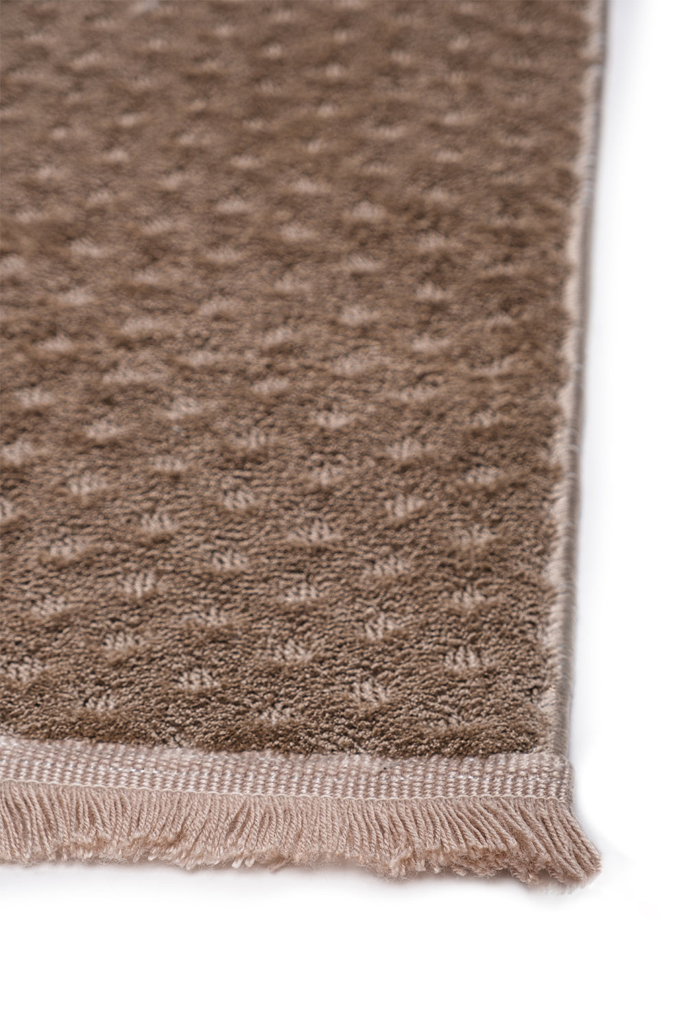 Seka Halı Pita PT03 Bej Modern İskandinav Peluş Dokulu Halı