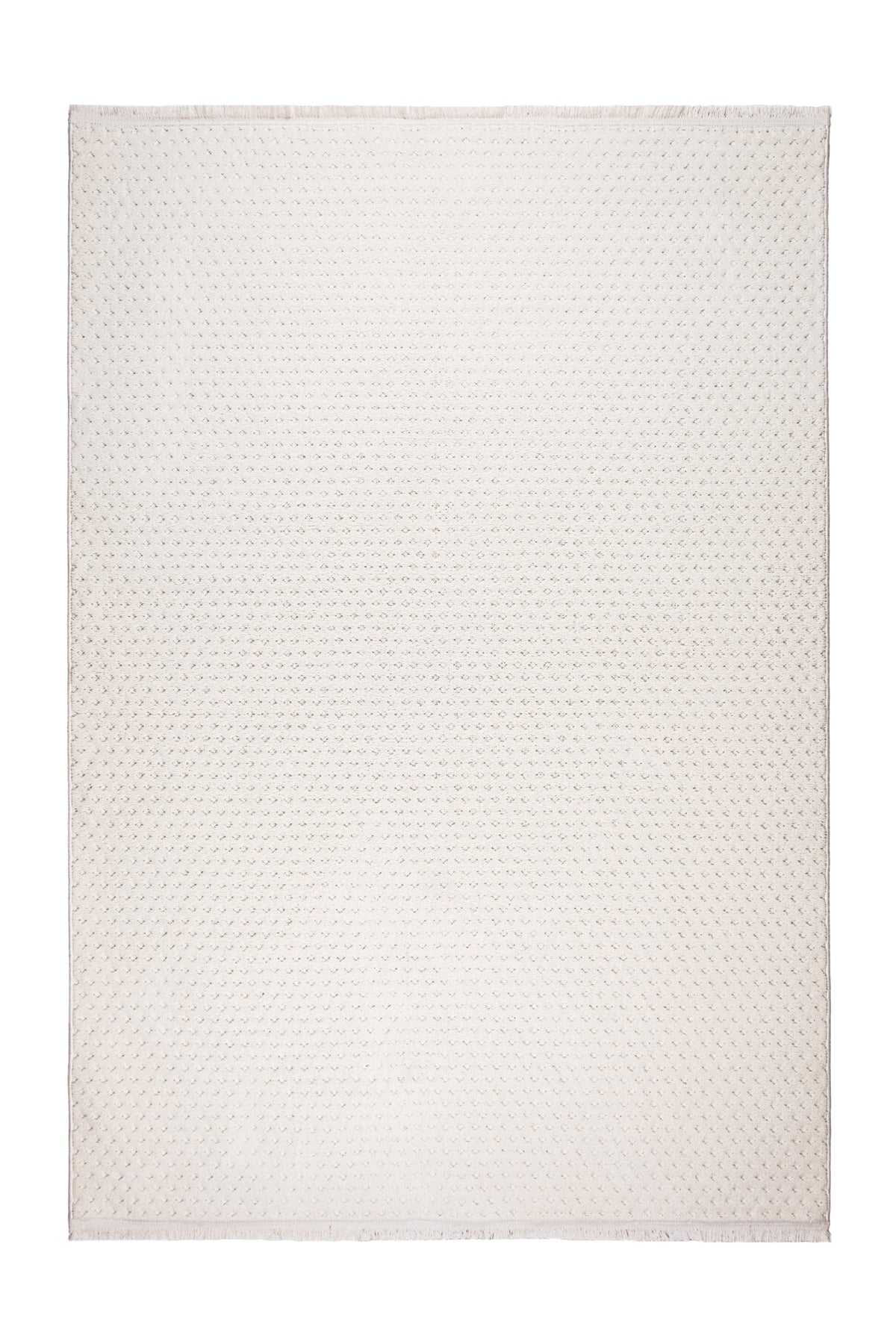 Evdeco Pita PT01 Krem Modern İskandinav Peluş Dokulu Salon Oturma Odası Yatak Odası Halısı