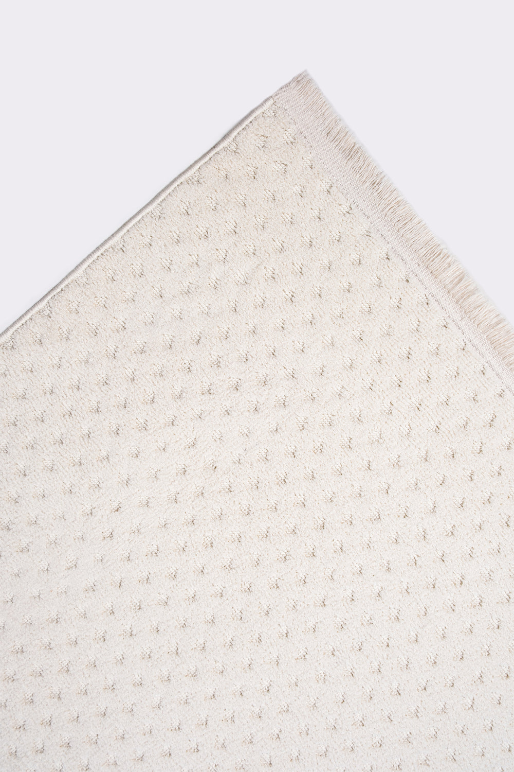 Seka Halı Pita PT01 Krem Modern İskandinav Peluş Dokulu Halı