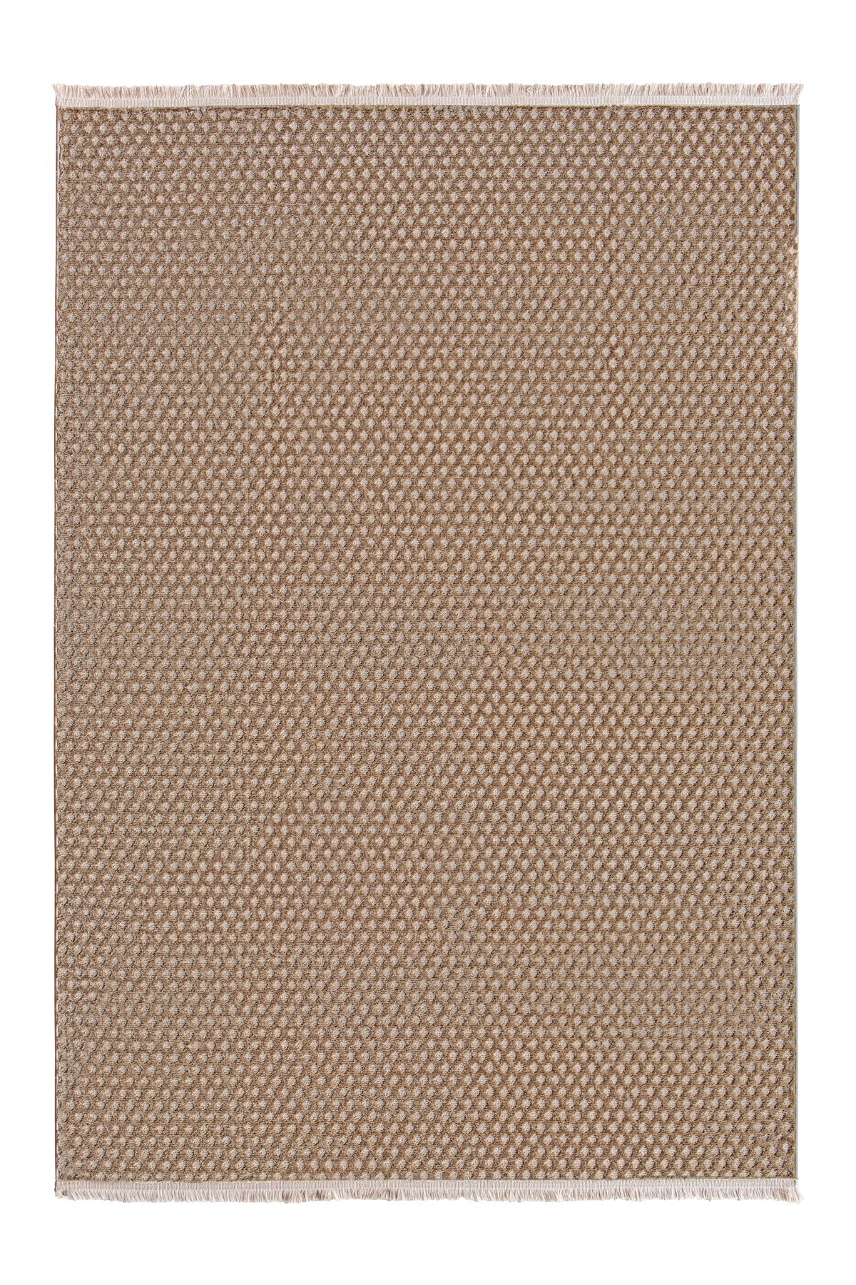 Evdeco Pita PT03 Bej Modern İskandinav Peluş Dokulu Salon Oturma Odası Yatak Odası Halısı