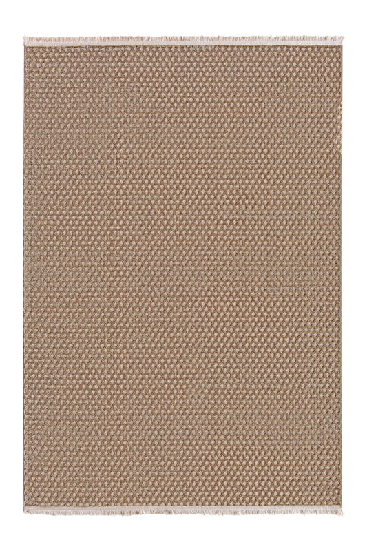 Evdeco Pita PT03 Bej Modern İskandinav Peluş Dokulu Salon Oturma Odası Yatak Odası Halısı