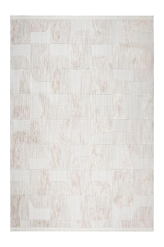 Evdeco Orion OR01 Krem Modern İskandinav Yumuşak Dokulu Salon Oturma Odası Yatak Odası Halısı