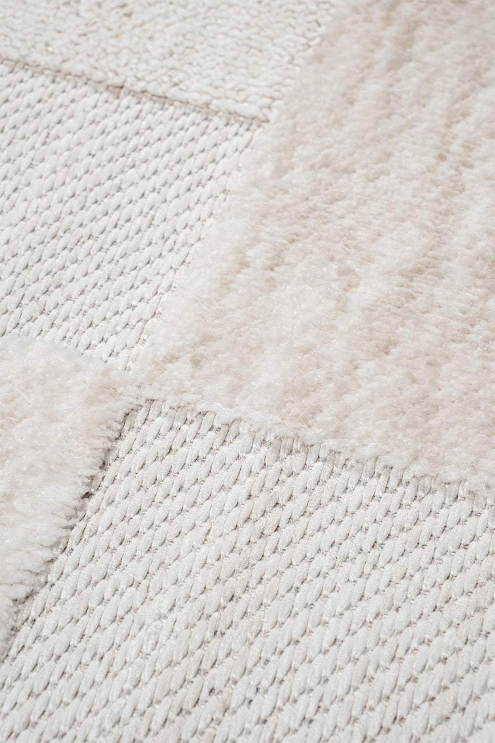 Seka Halı Orion OR01 Krem Modern İskandinav Yumuşak Dokulu Halı