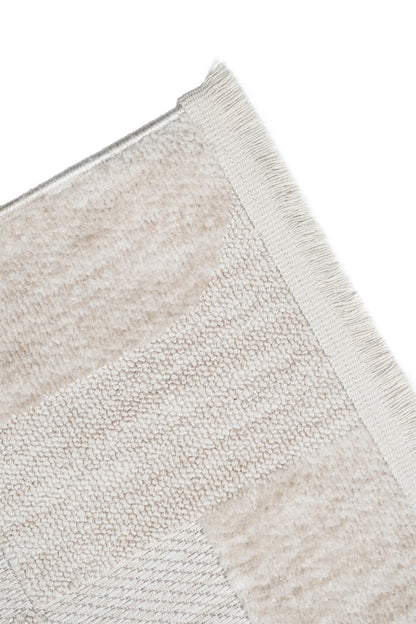 Seka Halı Orion OR01 Krem Modern İskandinav Yumuşak Dokulu Halı