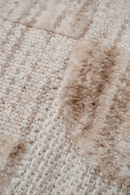 Seka Halı Orion OR02 Vizon Modern İskandinav Yumuşak Dokulu Halı