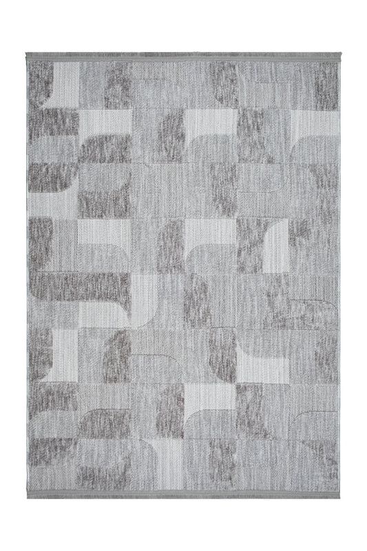 Evdeco Orion OR04 Gri Modern İskandinav Yumuşak Dokulu Salon Oturma Odası Yatak Odası Halısı