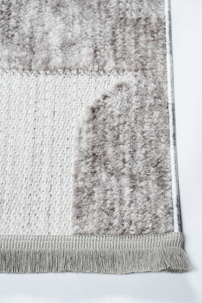 Seka Halı Orion OR04 Gri Modern İskandinav Yumuşak Dokulu Halı