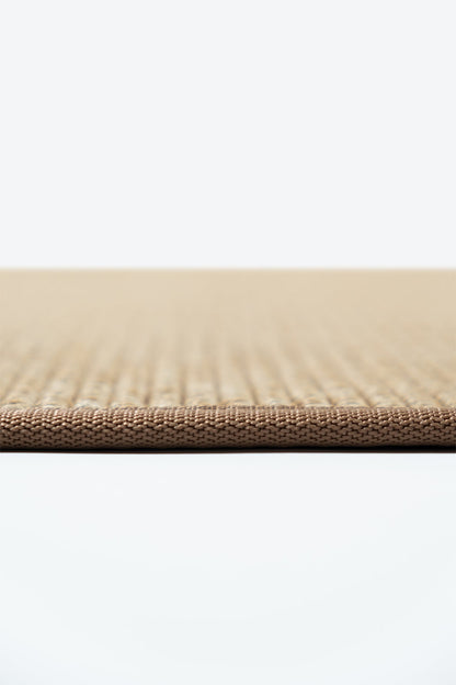Seka Halı Suit SU03 Kahverengi Açık Kahverengi Biyeli Doğal Sisal Halı