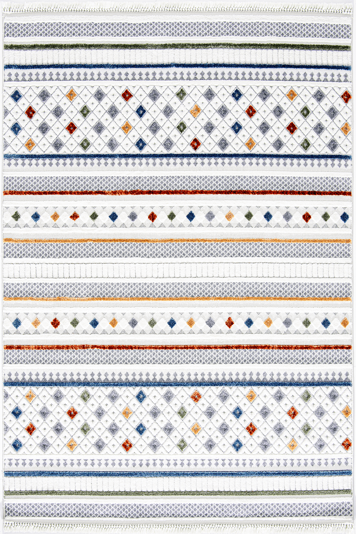 Evdeco Pera 7801 Multi Yumuşak Dokulu Modern Salon Halısı