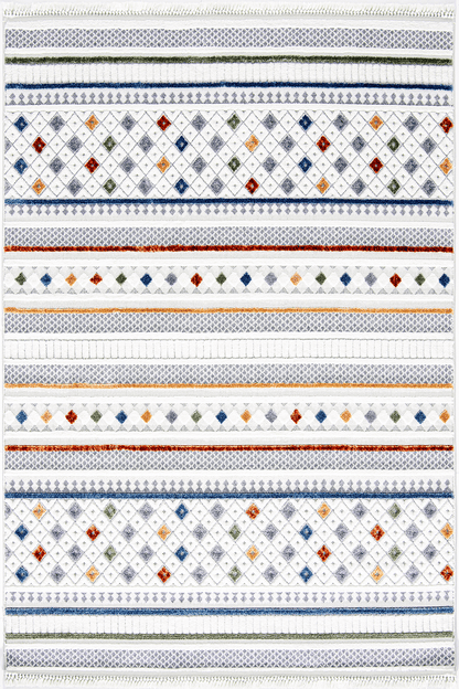 Evdeco Pera 7801 Multi Yumuşak Dokulu Modern Salon Halısı