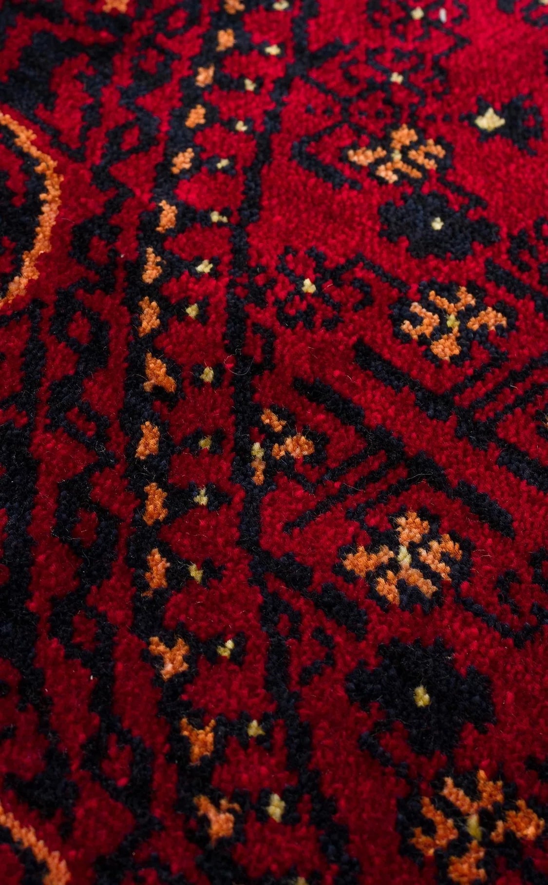 SEKA HALI HERAT 01  RED DAİRE ÖZEL TEZGAH HALISI