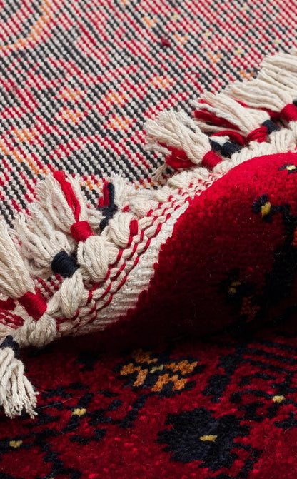 SEKA HALI HERAT 01  RED DAİRE ÖZEL TEZGAH HALISI
