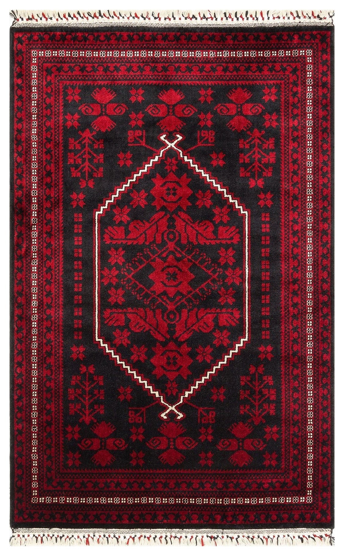SEKA HALI HERAT 04 RED ÖZEL TEZGAH HALISI