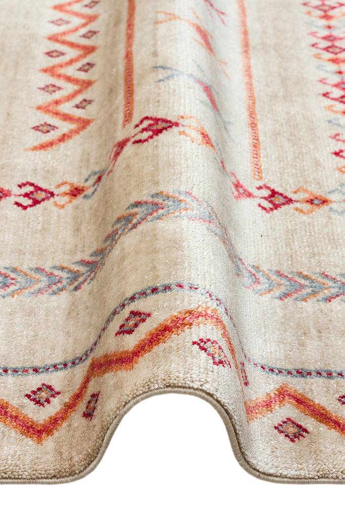 Seka Halı Heriz 20 Beige Uşak El Dokuma Özel Tezgah Halısı