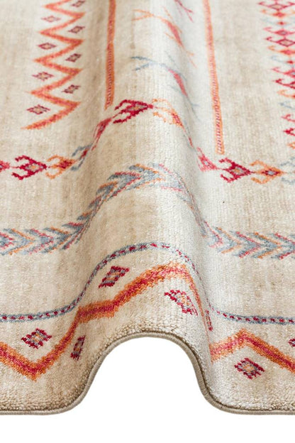 Seka Halı Heriz 20 Beige Uşak El Dokuma Özel Tezgah Halısı