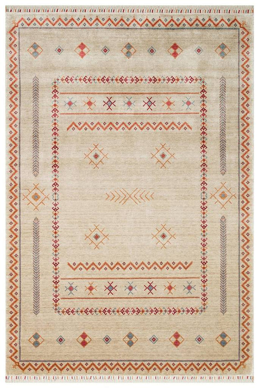 Seka Halı Heriz 20 Beige Uşak El Dokuma Özel Tezgah Halısı
