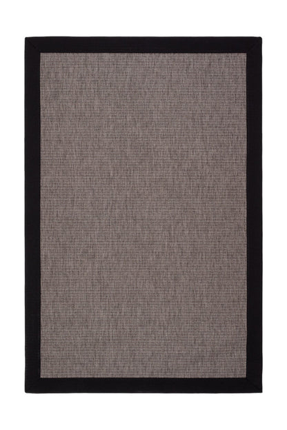 Evdeco Jutte 09 Antrasit Doğal Jüt Sisal Mutfak Halısı Koridor Halısı