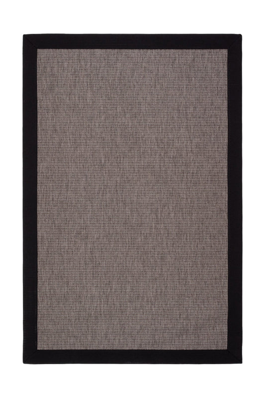 Evdeco Jutte 09 Antrasit Doğal Jüt Sisal Mutfak Halısı Koridor Halısı