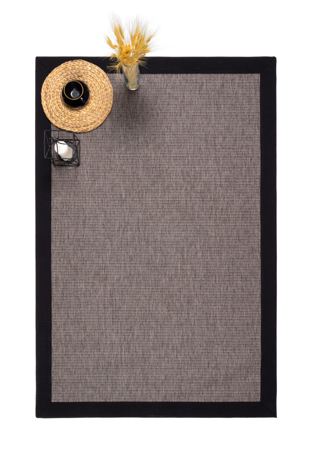 Seka Halı Jutte 09 Antrasit Doğal Jüt Mutfak Koridor Halısı