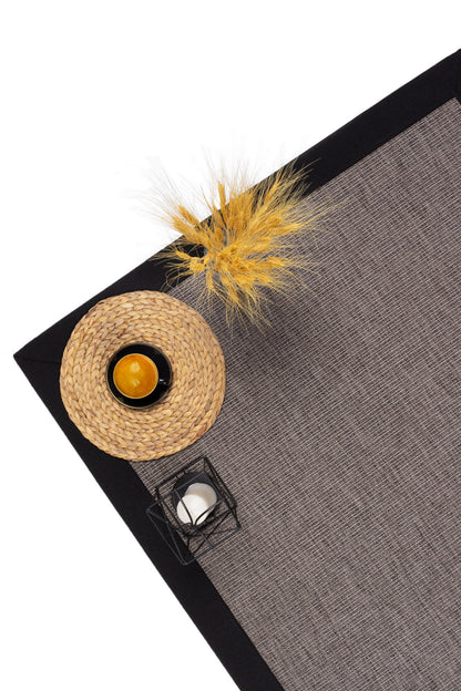 Seka Halı Jutte 09 Antrasit Doğal Jüt Mutfak Koridor Halısı