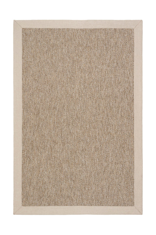 Evdeco Jutte 02 Bej Doğal Jüt Sisal Mutfak Halısı Koridor Halısı