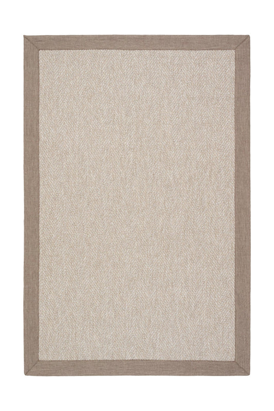 Evdeco Jutte 03 Krem Doğal Jüt Sisal Mutfak Halısı Koridor Halısı