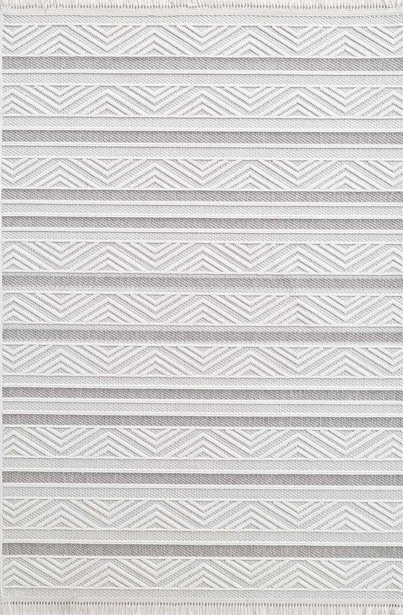 Seka Halı Point 15766 Gri Bukle Halı