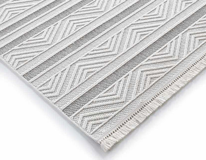 Seka Halı Point 15766 Gri Bukle Halı