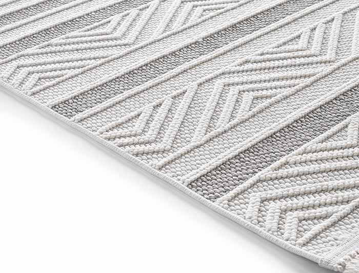 Seka Halı Point 15766 Gri Bukle Halı