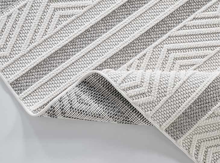 Seka Halı Point 15766 Gri Bukle Halı