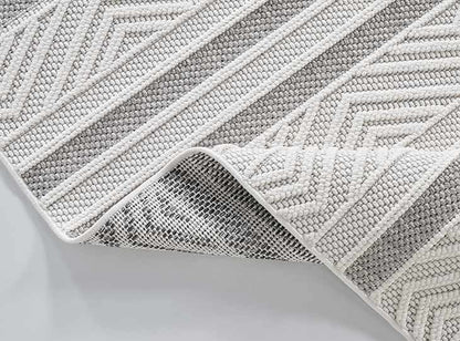 Seka Halı Point 15766 Gri Bukle Halı