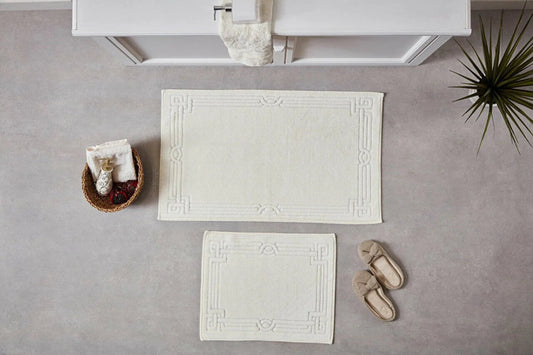 Banyo Paspası Harmo Krem - Krem - Evdeco