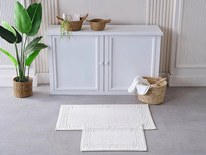 Banyo Paspası Harmo Krem - Krem - Evdeco